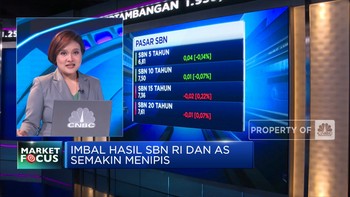 Market Focus: BI7DRR Ditahan, Imbal Hasil SBN RI & AS Menipis