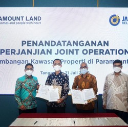 Paramount Land-JMRB Kolaborasi Garap Proyek Paramount Petals