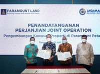 Paramount Land-JMRB Kolaborasi Garap Proyek Paramount Petals