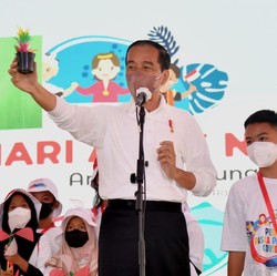 Momen Hari Anak Nasional, Jokowi Bawa Pesan Khusus
