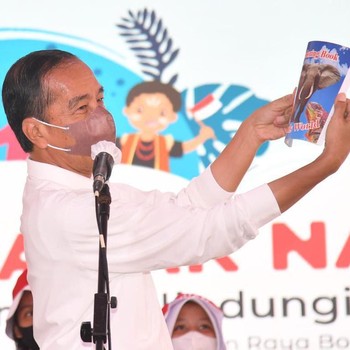 Jokowi di Hari Anak Nasional: Rajin Belajar & Jaga Kesehatan