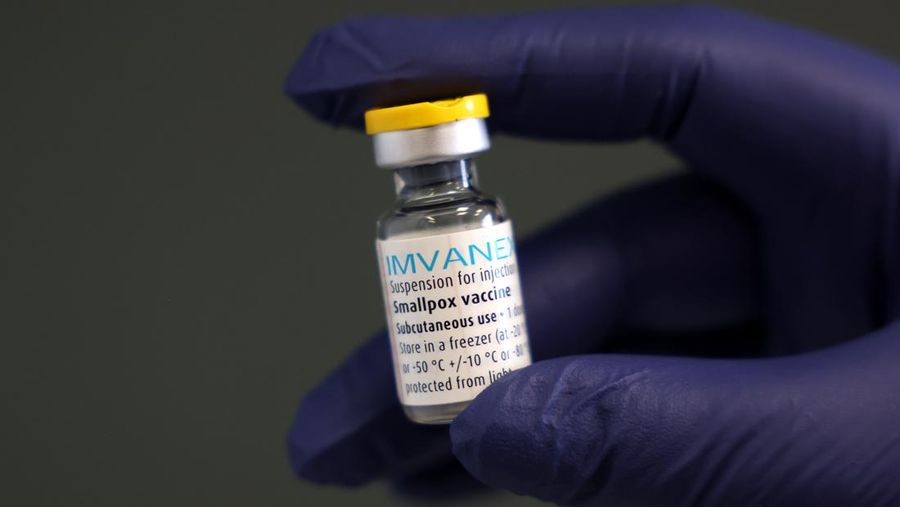 LONDON, ENGLAND - JULY 23: A medical professional prepares a dose of the monkeypox vaccine on July 23, 2022 in London, England. The NHS is expanding its monkeypox vaccine rollout in London as monkeypox cases continue to increase in the capital. Monkeypox, a rare disease, is part of the same family of viruses as smallpox. (Photo by Hollie Adams/Getty Images)
