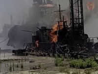 Potret Pelabuhan Ukriana yang Dibombardir Rudal Rusia