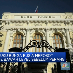 Bank Sentral Rusia Lawan Arus, Pangkas Suku Bunga 150 Bps