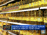 Harga Migor 2 Liter Terus Susut