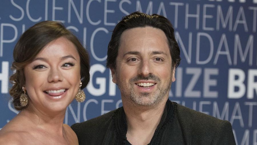 Nicole Shanahan dan Sergey Brin (Peter Barreras/Invision/AP/Peter Barreras)