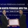 Listing di BEI, Saham KRYA Lompat 8%