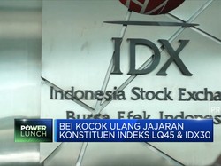 BEI Kocok Ulang Jajaran Konstituen Indeks LQ45 & IDX30