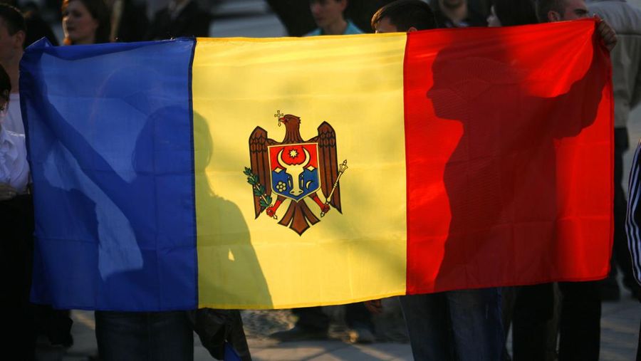 Bendera Moldova (AP/Andreea Alexandru)