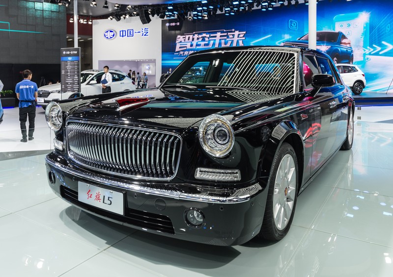 Presiden Jokowi menggunakan mobil Limousine Hongqi L5 di Beijing (Tangkapan layar) Presiden Jokowi menggunakan mobil Limousine Hongqi L5 di Beijing (Tangkapan layar)