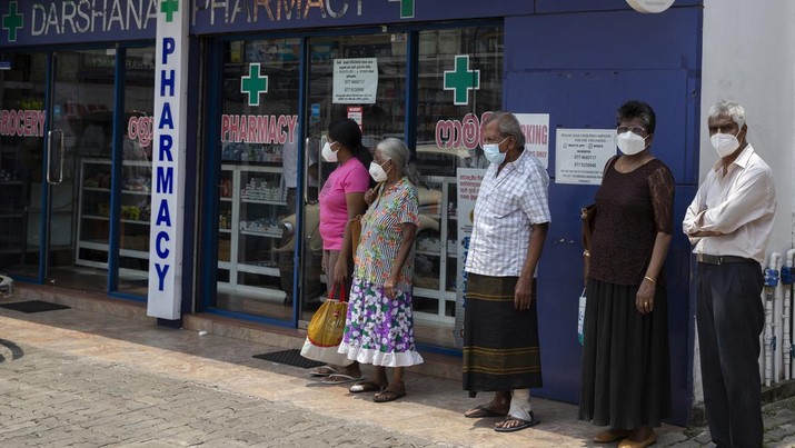 Krisis obat-obatan di Kolombo, Sri Lanka (Getty Images/Buddhika Weerasinghe) Krisis obat-obatan di Kolombo, Sri Lanka (Getty Images/Buddhika Weerasinghe)