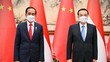 Detik-detik Presiden Jokowi Bertemu PM China Li Keqiang