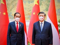 Kemesraan Jokowi dan Xi Jinping, Bahas Kerja Sama Ekonomi