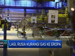 Lagi, Rusia Kurangi Aliran Gas ke Eropa