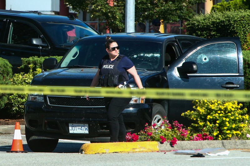 Sedikitnya tiga orang tewas dan dua lainnya luka-luka akibat insiden penembakan massal terjadi di kota dekat Vancouver, Kanada, pada Senin (25/7) waktu setempat.  (REUTERS/JESSE WINTER)