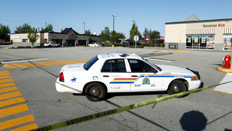 Sedikitnya tiga orang tewas dan dua lainnya luka-luka akibat insiden penembakan massal terjadi di kota dekat Vancouver, Kanada, pada Senin (25/7) waktu setempat.  (REUTERS/JESSE WINTER)