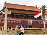Kronologi Merah Putih Berkibar di Kota Terlarang China