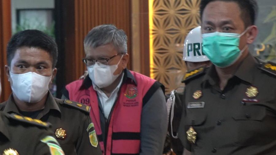 Tersangka kasus dugaan korupsi Waskita beton precast. (Dok: Kejagung)