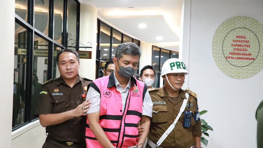 Tersangka kasus dugaan korupsi Waskita beton precast. (Dok: Kejagung)