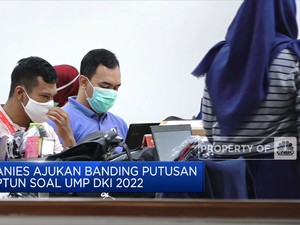 Anies Ajukan Banding Putusan  PTUN soal UMP DKI 2022