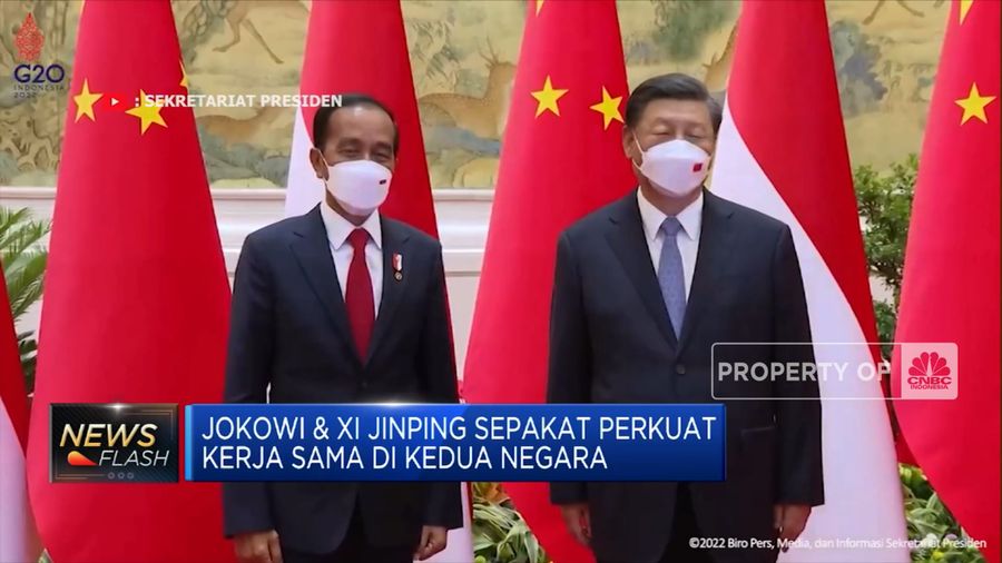 Jokowi & Xi Jinping
