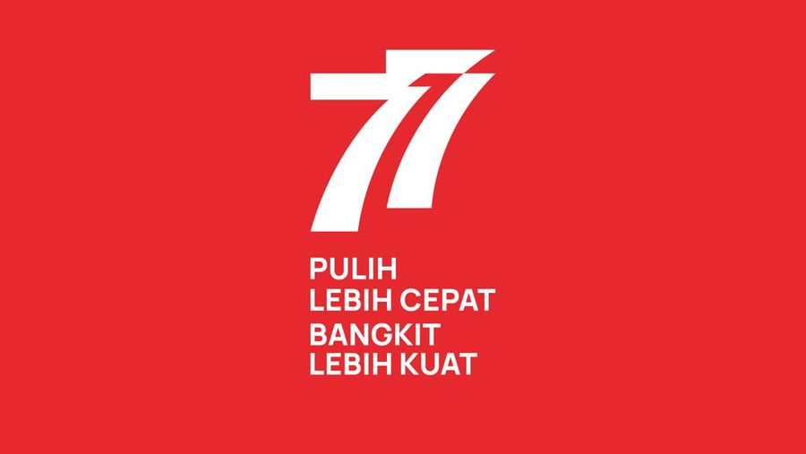 Logo HUT RI ke-77 Tahun 2022