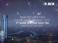 Laba Bersih BCA Tembus Rp 18 T Pada Semester I Naik 24,9%