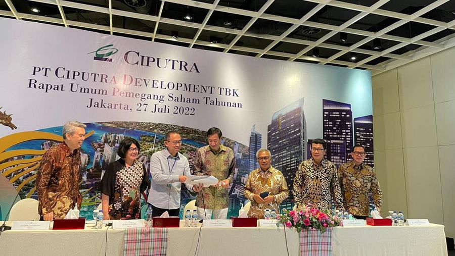 RUPS Tahunan PT Ciputra Development Tbk (CTRA). (CNBC Indonesia/Teti Purwanti)