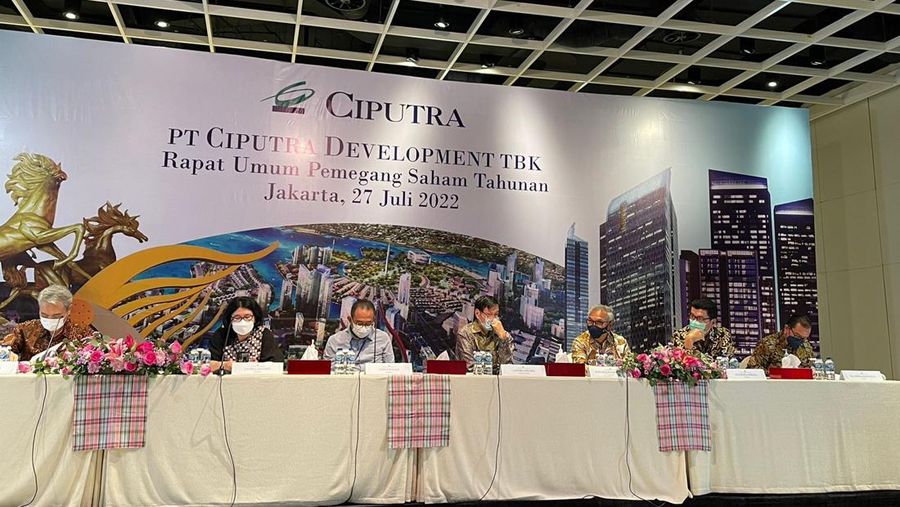 RUPS Tahunan PT Ciputra Development Tbk (CTRA). (CNBC Indonesia/Teti Purwanti)