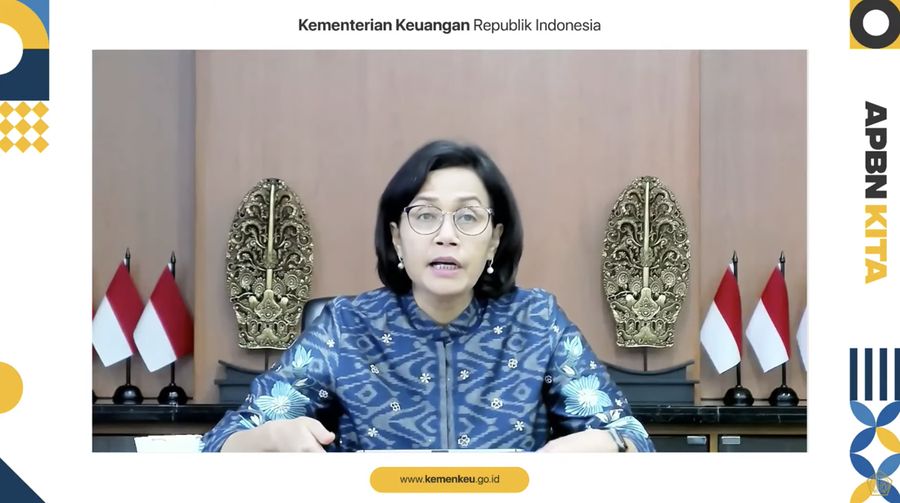 Sri Mulyani (Tangkapan kayar youtube Kemenkeu RI)