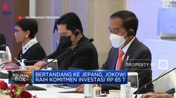 Jokowi Bawa Oleh-Oleh Komitmen Investasi Rp 85 T dari Jepang