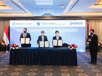 Krakatau Steel-Posco Jalin Kerja Sama Investasi US$ 3,5 M