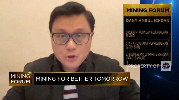 MIND ID Jadikan Biaya Pengembangan Green Mining Sebagai Investasi(CNBC Indonesia TV) MIND ID Jadikan Biaya Pengembangan Green Mining Sebagai Investasi(CNBC Indonesia TV)