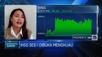 The Fed Kerek Suku Bunga 75 Bps, IHSG Dibuka Menghijau