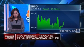The Fed Naikkan Suku Bunga, IHSG Menguat Hingga 1%