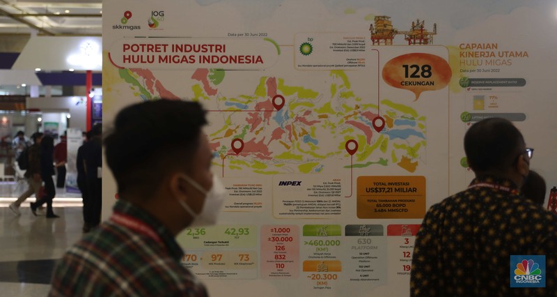 UMKM hasil binaan dari berbagai Industri Migas yang ikut di acara Forum Kapasitas Nasional II 2022 di Jakarta, Kamis, (28/7/2022). (CNBC Indonesia/Muhammad Sabki) UMKM hasil binaan dari berbagai Industri Migas yang ikut di acara Forum Kapasitas Nasional II 2022 di Jakarta, Kamis, (28/7/2022). (CNBC Indonesia/Muhammad Sabki)