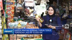 Harga Minyak Goreng Turun Terus, Terendah Jadi Rp 15.000-an