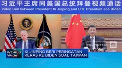 Keras! Ini Peringatan Jinping ke Biden Soal Taiwan