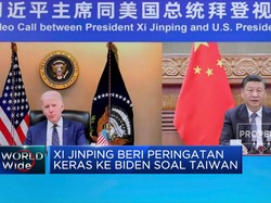 Keras! Ini Peringatan Jinping ke Biden Soal Taiwan