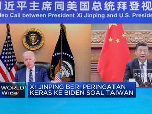 Keras! Ini Peringatan Jinping ke Biden Soal Taiwan