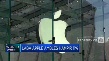 Laba Apple Turun Hampir 11%, Ini Penyebabnya