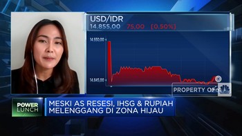 Meski AS Resesi, IHSG & Rupiah Kompak Menguat