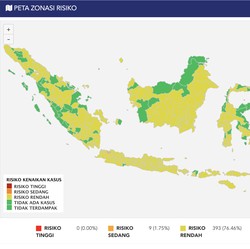 Jakarta 'Dikepung', Ini Penampakan Covid-19 Terbaru RI