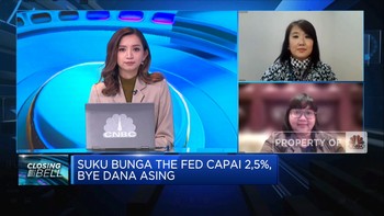 Suku Bunga The Fed Capai 2,5%, Bye Dana Asing