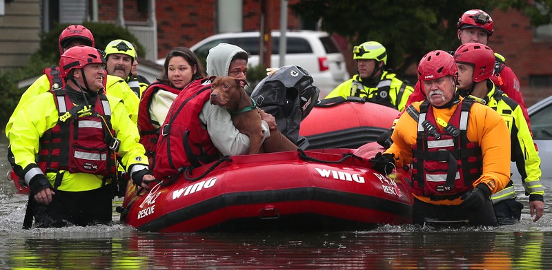 Banjir bandang yang disebabkan oleh hujan lebat melanda Kentucky timur, Amerika Serikat. (via REUTERS/OFFICE OF GOV. ANDY BESHEAR)