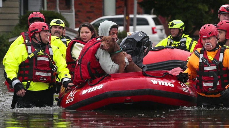 Banjir bandang yang disebabkan oleh hujan lebat melanda Kentucky timur, Amerika Serikat. (via REUTERS/OFFICE OF GOV. ANDY BESHEAR)
