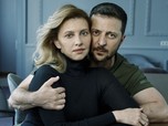 Lagi Perang, Intip Potret Zelensky dan Istri di Majalah Vogue