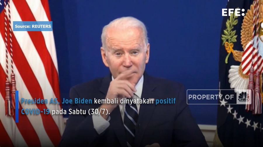 Joe Biden Positif Covid-19 untuk Kedua Kalinya (CNBC Indonesia TV)