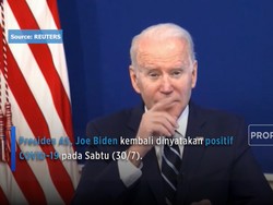 Joe Biden Positif Covid-19 untuk Kedua Kalinya