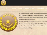 Harga IPO Estee Gold Feet Rp 70/Saham, Minat Beli?